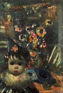 Jean Calogero (1922-2001) Oil Painting