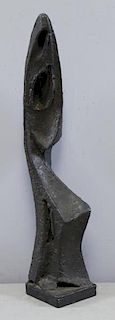YBARRA. 1959 Modernist Metal Figurative Sculpture.