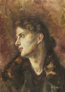 Vladimir Szabo (1905-1991) Portrait of a Lady