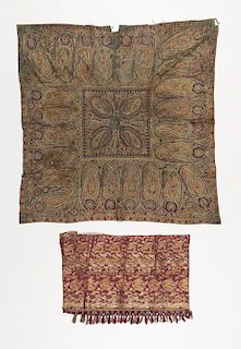 2 Antique Asian & Indian Textiles