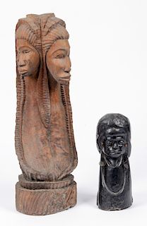 2 African Wood Carvings