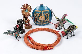 Estate Collection of Folk Art Items