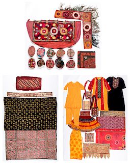 Large Estate Collection of Ethnographic Textiles