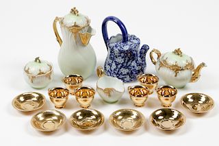 Estate Collection of Vintage Tea Service Items