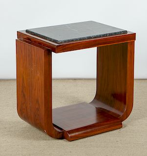 Modern Rosewood Lamp Table