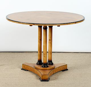Modern Arpeggio Pedestal Table
