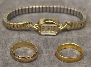 JEWELRY. Miscellaneous Gold Men's and Ladies'