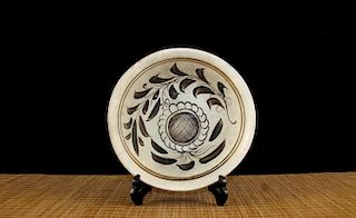 Chinese Cizhou Ware porcelain bowl. 