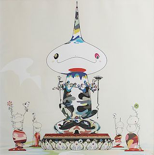 Takashi Murakami, Reverse Double Helix Mega Power, 2005