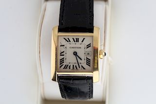 18K Tank Francaise Watch, Cartier