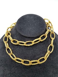 Roberto Coin 18K Gold Link Necklace
