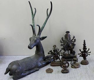 Vintage Southeast Asian Bronze Lot.