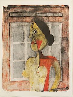 RUFINO TAMAYO, Portrait de Femme, c. 1969