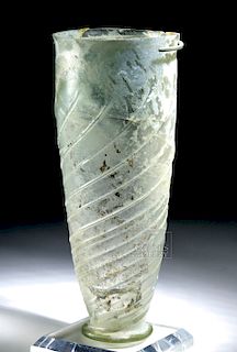Tall Roman Glass Footed Beaker, ex-Christie's