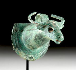 Anatolian Bronze Bull Protome