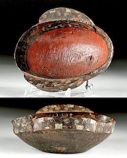 Rare Chinese Warring States / Han Wood Ear Cup