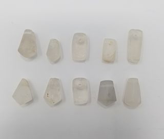 (10) Tairona Crystal Pendants from Colombia