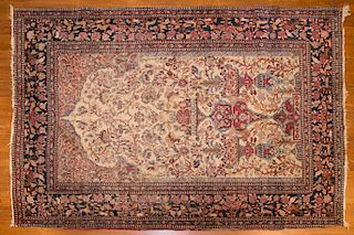 Antique Ispahan Rug, approx. 4.7 x 6.8