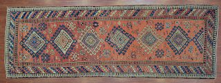 Antique Kazak Rug, approx. 3.11 x 11.5