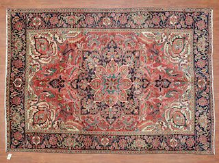 Persian Herez Rug, approx. 7 x 10