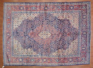 Persian Tabriz Carpet, approx. 8.8 x 12