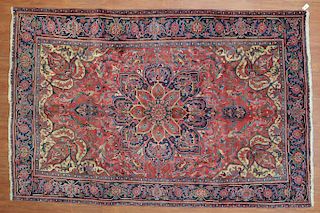 Persian Herez Rug, approx. 7.7 x 11.8