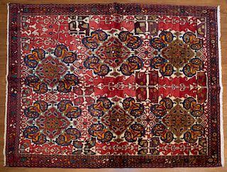 Persian Afshar Rug, approx. 5.2 x 6.3