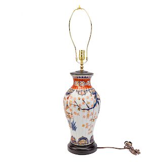 Japanese Imari Vase Lamp