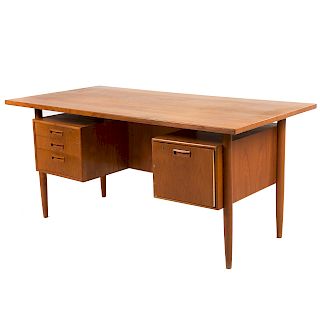 H.P. Hansen Danish Modern Teakwood Desk