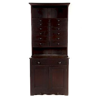 American Walnut Apothecary Cabinet
