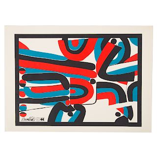 Howard Smith. Untitled Abstract, serigraph