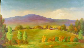 Raymond Davis New Hampshire Landscape Painting
