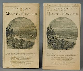 2 19C Mount Holyoke Fold Out Scenic Pamphlet Books