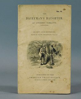 1824 The Dairyman's Daughter Narrative Chap Book