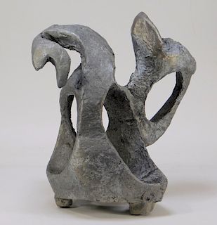 C1970 Modernist Cast Aluminum Biomorphic Sculpture