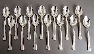 Rare Bulgari Eccentrica Silver Tablespoons Set 14
