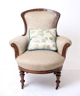Victorian Parlor / Arm Chair Early 20th C.
