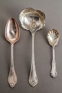 Sterling Utensils incl. Towle, Reed & Barton, 3 Pc