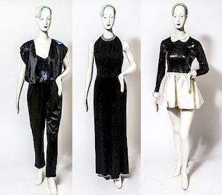 Ladies' Vintage Garments incl. Jumpsuit 3 Pcs.