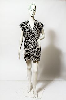 Gianni Versace Ladies' Couture Black & White Dress