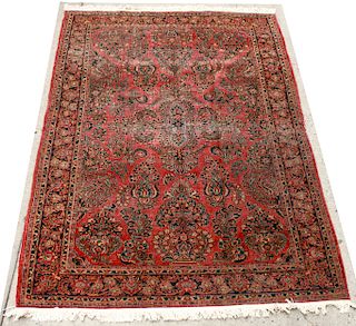 Sarouk Persian Carpet 6' x 8' 8"