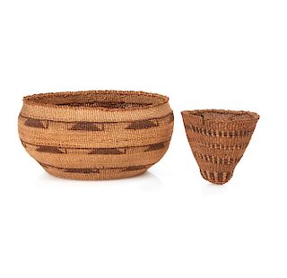 Two Northern California Baskets