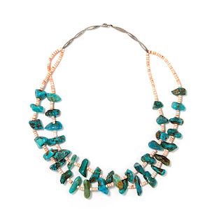 Pueblo Turquoise Necklace