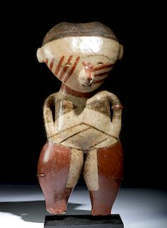 Large & Fine Chinesco Nayarit Pottery Female Figure