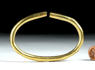 Cocle Gold Rattle Bracelet, 12.8 g