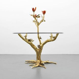 Jacques Duval-Brasseur Sculptural Center Hall Table