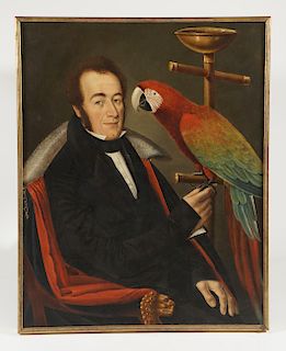 Portrait Painting by Camilo Domeniconi, c. 1835