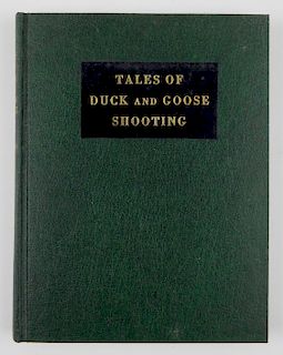Thompson- Tales of Duck and Goose Shooting