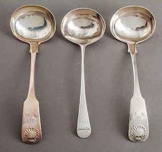 W. T. Gale & Co & English Sterling Silver Ladles 3