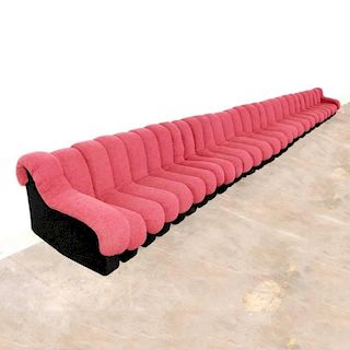 Large De Sede "DS600" Non-Stop Sectional Sofa